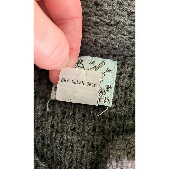 Tabitha button front wool blend cardigan sweater vest - Picture 4 of 6